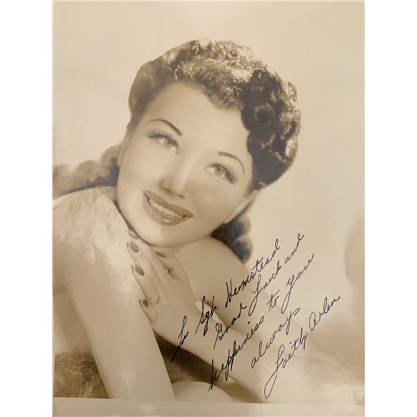 Faith Arlen signed photo