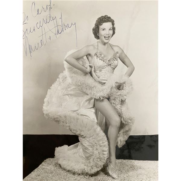 Nanette Fabray signed photo
