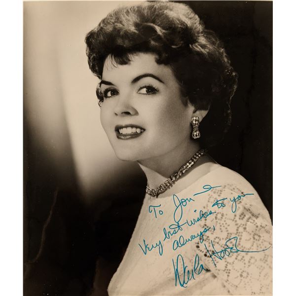 Our Gang Darla Hood Signed Photo