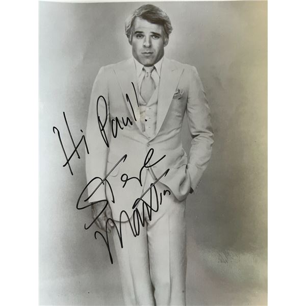 Steve Martin signed photo. GFA authenticated