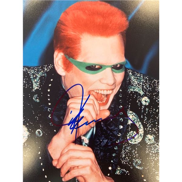 Jim Carrey signed photo