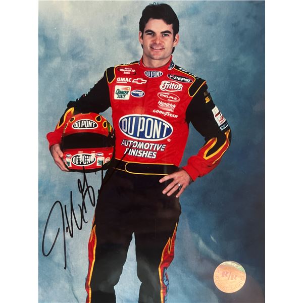 Jeff Gordon signed photo. GFA authenticated