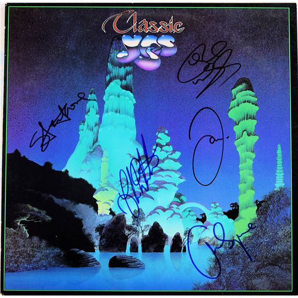 Yes signed Classic Yes album