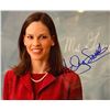 Image 1 : Freedom Writers Hilary Swank signed movie photo