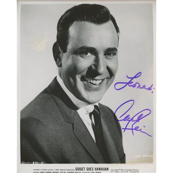 Gidget Goes Hawaiian Carl Reiner signed movie photo