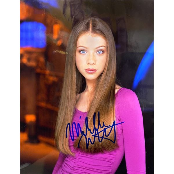 Michelle Trachtenberg signed photo
