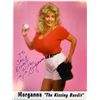 Image 1 : Morganna The Kissing Bandit signed photo