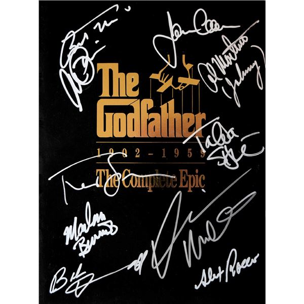 The Godfather signed booklet