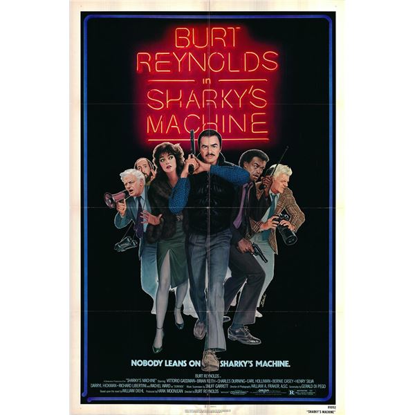 Sharky's Machine original 1981 vintage one sheet movie poster