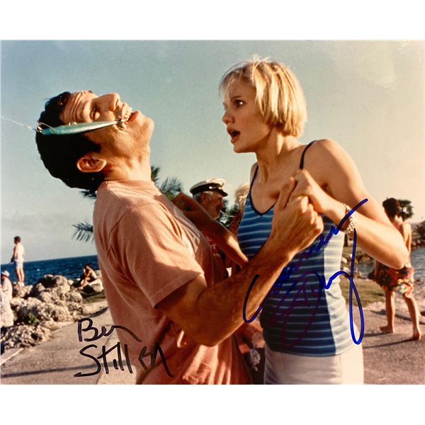 There's Something About Mary Ben Stiller and Cameron Diaz signed movie photo