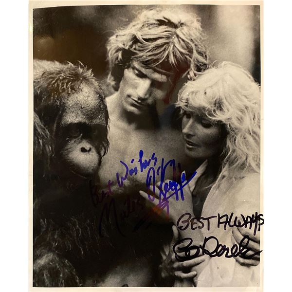 Tarzan, the Ape Man Bo Derek and Miles O'Keeffe signed movie photo