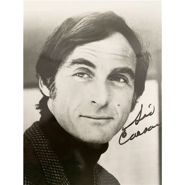 Sid Caesar signed photo