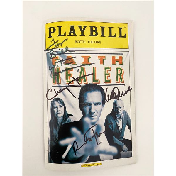 Faith Healer signed Playbill