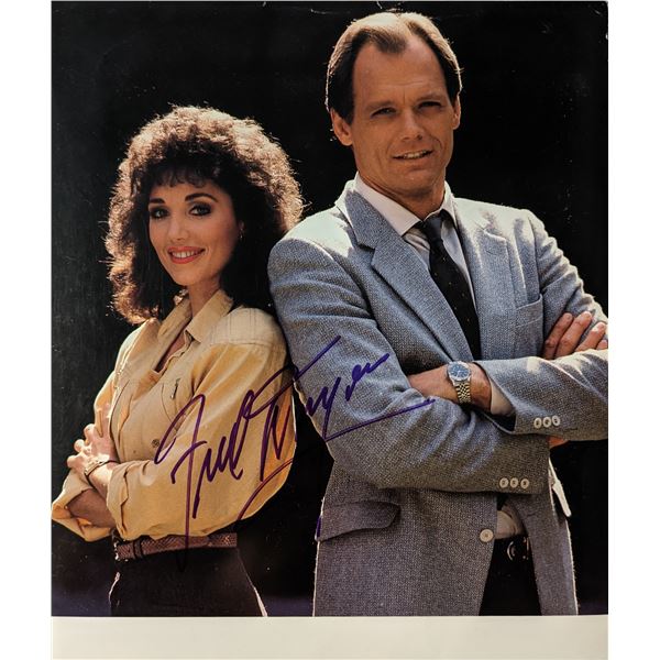 Fred Dryer signed framed photo