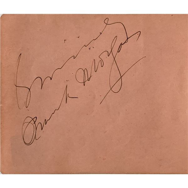 Wizard of Oz Frank Morgan Signature Cut