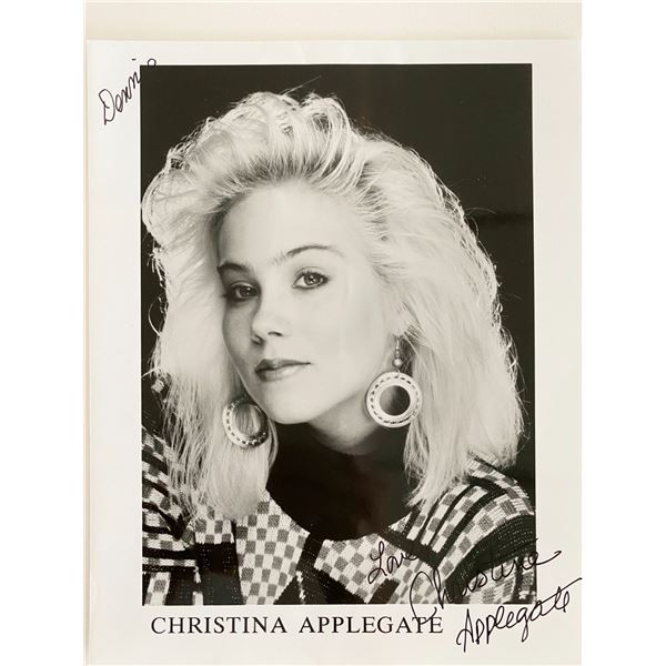 Christina Applegate signed photo