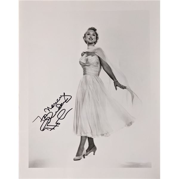 Celeste Holm signed photo