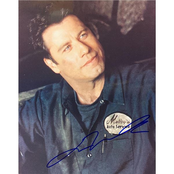 John Travolta signed photo