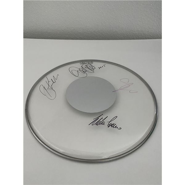 Toto signed drum head