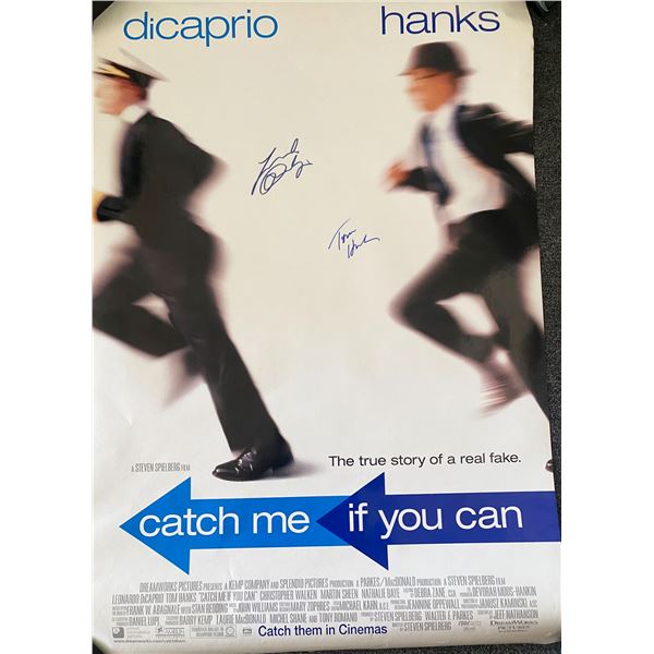 Catch Me If You Can signed movie poster