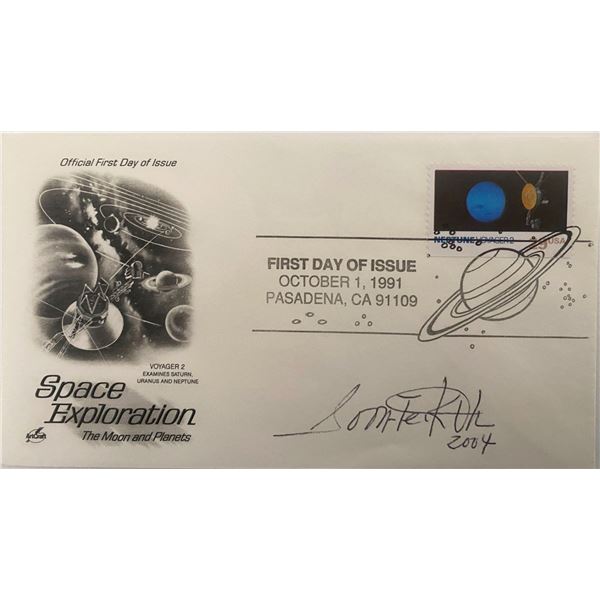 Space Exploration The Moon and Planets Signed First Day Cover