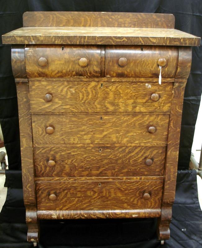 Tiger Oak Dresser