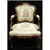 Image 1 : Needle Point Queen Anne Chair