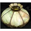 Image 1 : Slag Glass Lamp Shade