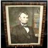 Image 1 : Colorized Abe Lincoln Photo in Frame