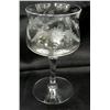 Image 1 : 6 Crystal Etched Wines