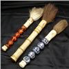 Image 1 : 3 Calligraphy Brushes - Ivory?