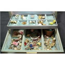 Jewelry Box with Costume Content