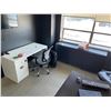 Image 4 : Contents of office including office furniture - desks/ chairs/ side cabinets (DOES NOT INCLUDE TV NO