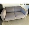 Image 2 : Grey contemporary loveseat