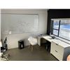 Image 1 : Contents of office including desks/ chairs/ paper shredder/ floor lamp/ PCs
