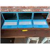 Image 1 : Group of 3 HP blue laptops (missing power cables)