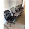 Image 1 : Group of 5 assorted office chairs