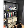 Image 1 : 4 tier office metal shelf (CONTENTS NOT INCLUDED)