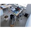 Image 3 : Large group of office furniture & misc. - includes desks/ chairs/ office supplies etc.