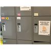 Image 2 : Hadrian 9 compartment metal storage locker - approx. 45 1/2in wide x 25in depth x 75in height