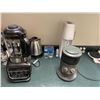 Image 2 : Group of misc. kitchen items - includes Ninja blender/ soda stream/ Honeywell room heater/ weigh sca