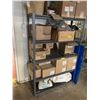 Image 1 : 5 tier industrial shelving rack - approx. 4ft wide x 18in depth x 6ft height(CONTENTS NOT INCLUDED)
