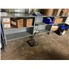 Image 1 : Industrial heavy-duty metal shelving racks - entire rack approx. 10 1/2ft wide x 15in wide x 40 1/2i