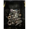 Image 4 : Large group of assorted machinery parts & misc. - includes comac parts etc.