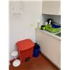 Image 1 : Group of misc. items - includes garbage bin/ kettle etc.