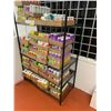 Image 2 : Four-tier industrial shelving rack - approx. 4ft wide x 2ft depth x 6ft height (CONTENTS NOT INCLUDE