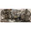 Image 1 : TPI Industrial - Group of 3 Table Top Industrial fans