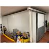 Image 1 : Walk In Cooler - Complete setup with compressor/ Door etc.approx 10x12’