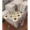 Image 2 : Cynch - Pallet of white Ld. rolls for hand and industrial Packaging