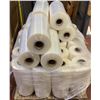 Image 2 : Pallet of white Ld. rolls for industrial Packaging